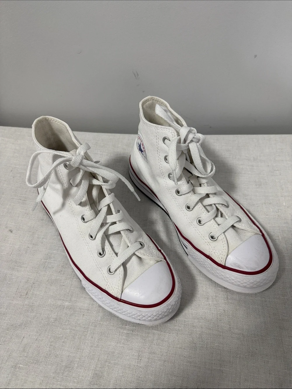 GIRLS' CONVERSE BIG KID CHUCK TAYLOR ALL STAR HI LIFT HIGH-TOP SNEAKERS size 4.5